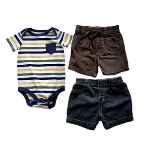 CAT‎ & JACK / OLD NAVY / KID’S PLAY Baby Boy Summer Bundle | 0-3M